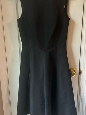 Isaac Mizrahi For Target Classic Black Sleeveless A-Line Dress
